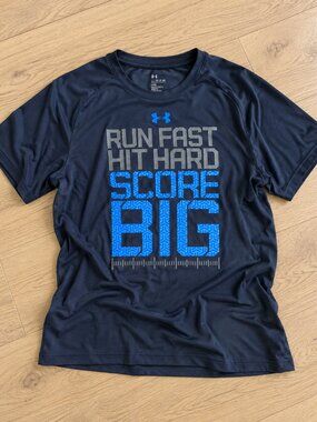 Men's Under Armour HeatGear Loose Fit Graphic Athletic Tee – Men's XL
